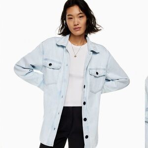 Aritzia - Wilfred free capsule denim jacket. Size medium.